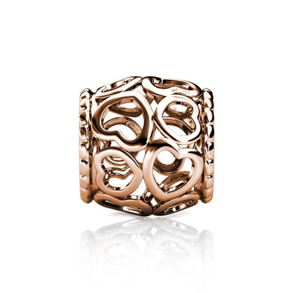 Radiant Charm Armband- Rose Gold Ring