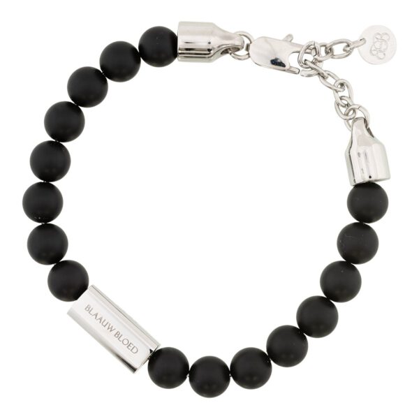 "Peter"  Schwarz Matt Silber