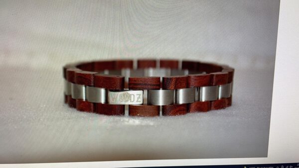 Woodz-Style - Echtholz-Armband Braun