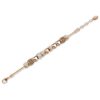 Radiant Charm Armband- Rose Gold lang