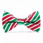 Weihnachtsfliege  GREEN AND RED STRIPES