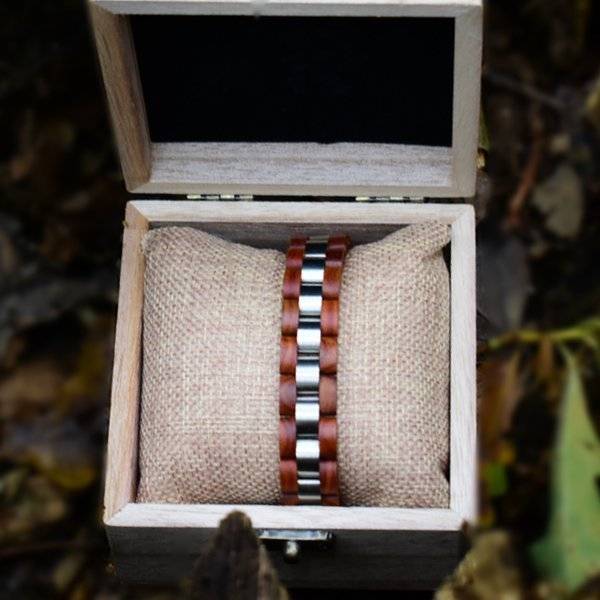 image1 (30) Woodz-Style - Echtholz-Armband Braun