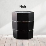 Wein-Sektkühler / Blumenvase "Schwarz"