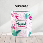 Wein-Sektkühler /  Blumenvase    "Sommer"