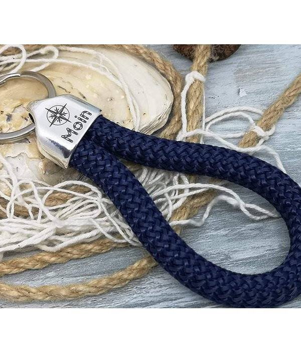 Schlüsselanhänger Schlaufe - handgetüdelt