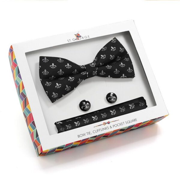 St George Black Fleur de Lys Set