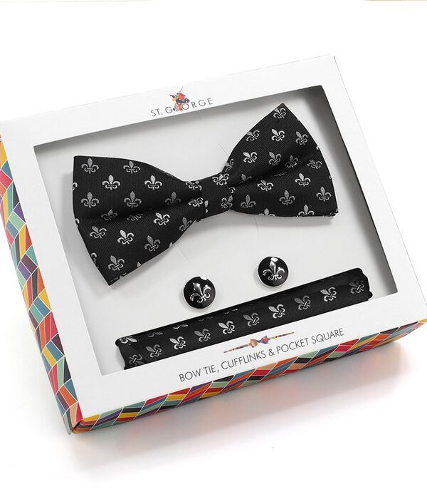St George Black Fleur de Lys Set