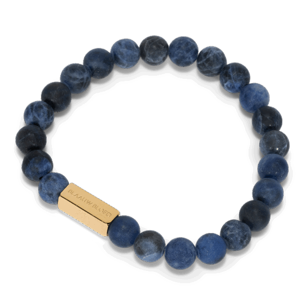 Blaauw Bloed Sodalith Armband "Susi"