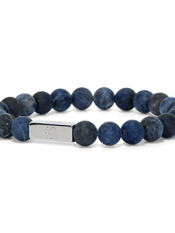 "Pepe" Sodalith-Armband von Blaauw Bloed