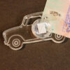 Automobil aus Acryglas mit 1g Feinsilber
