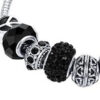 Nahal Armband - Silber und Schwarz